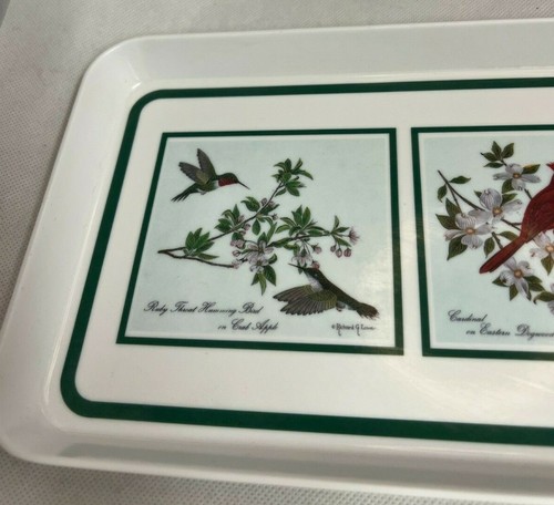 Pimpernel Richard G Lowe Melamine Sandwich Tray, Birds/Multicolor 13 5/8 x 6 1/4 - Picture 5 of 6