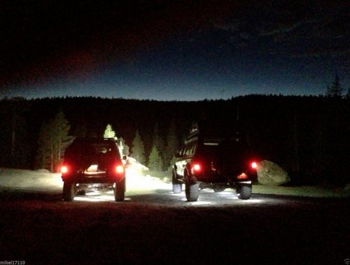 2 luces deslizantes de tubos LED JEEP protección de rocas guardabarros espacio libre de senderos XJ CJ TJ YJ JK - Imagen 9 de 12