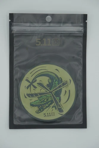 5.11 Tactical Green Chopper Gator Patch Style #81998 (055)
