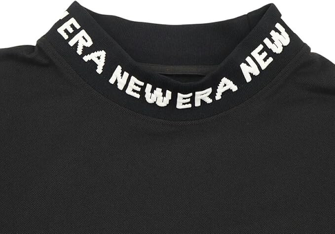NEW ERA GOLF　SHORT-SLEEVE MID NECK T-SHIRTS New Era MID NECK Golf Short Sleeve T-Shirt White M Length
