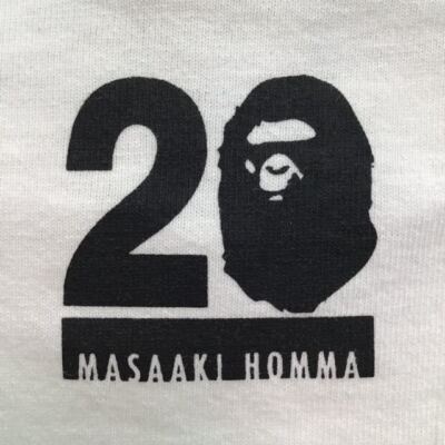 BAPE NOWHERE 20th Anniversary Masaaki Honma Model T-shirt | eBay