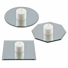 10" Beveled Mirror Collection  Round  Square  Octagonal  Individually Sold