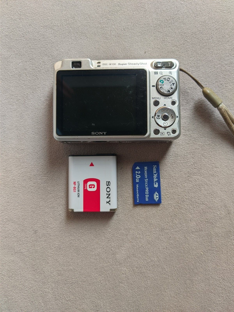 Sony Cyber-shot DSC-W130 8.1MP Digital Camera - Silver for Sony Cyber-shot DSC-W130 8.1MP Digital Camera - Silver for