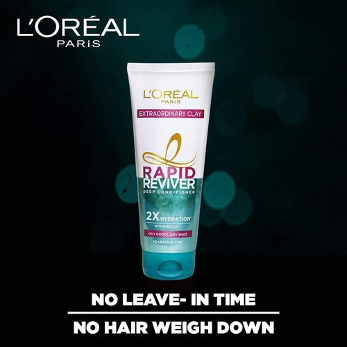 L'Oreal Paris Rapid Reviver Deep Conditioner für trockenes, geschädigtes Haar... - Bild 9 von 15