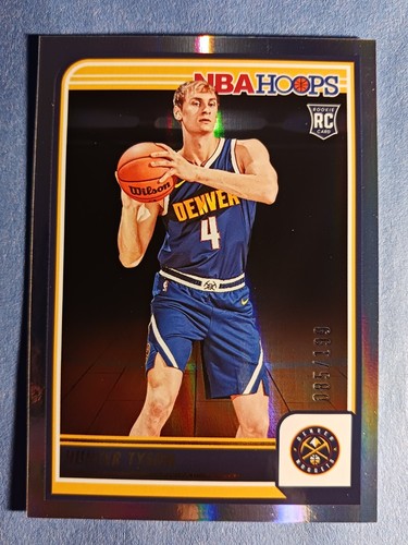 2023-24 NBA Hoops Premium Box Set Hunter Tyson RC /199 #259 Rookie