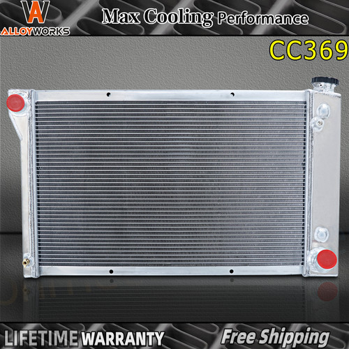 369 4 Row Radiator for 1967-1972 Chevy/GMC C/K 10/20/30 Series Pickup ...