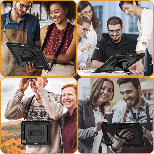 Für iPad Pro 6./5./4./3. Gen 12,9 Zoll Hülle Stoßfest Robust Cover Ständer - Bild 11 von 11