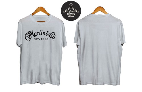 Martin&Co Guitar T Shirt USA Size S-5XL 100% COTTON - Picture 2 of 7