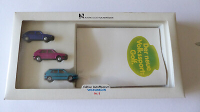 1:87 Wiking 99660 Edition Auto Museum Volkswagen 20 Jahre VW Golf (20392) 