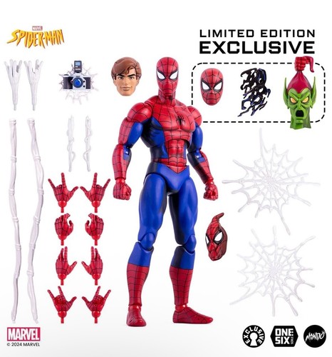 NEW! -MONDO Spider-Man The Animated Series Figure1/6 Scale LIMITED EDITION-G - Bild 14 von 19