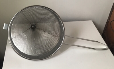 Winco China Cap Strainer, Stainless Steel, Fine Mesh