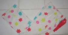 GAP KIDS - SIZE 14 - SNOWFLAKES - SOFT PLUSH - PAJAMA BOTTOMS - LOUNGE PANTS