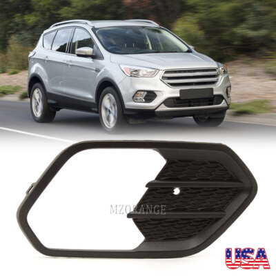 Right Side Fog Light Cover Bezel For Ford Escape Kuga 2017 2018 2019 Passenger