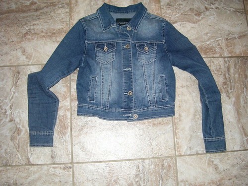 MAURICES Denim Jean Jacket Button Up 