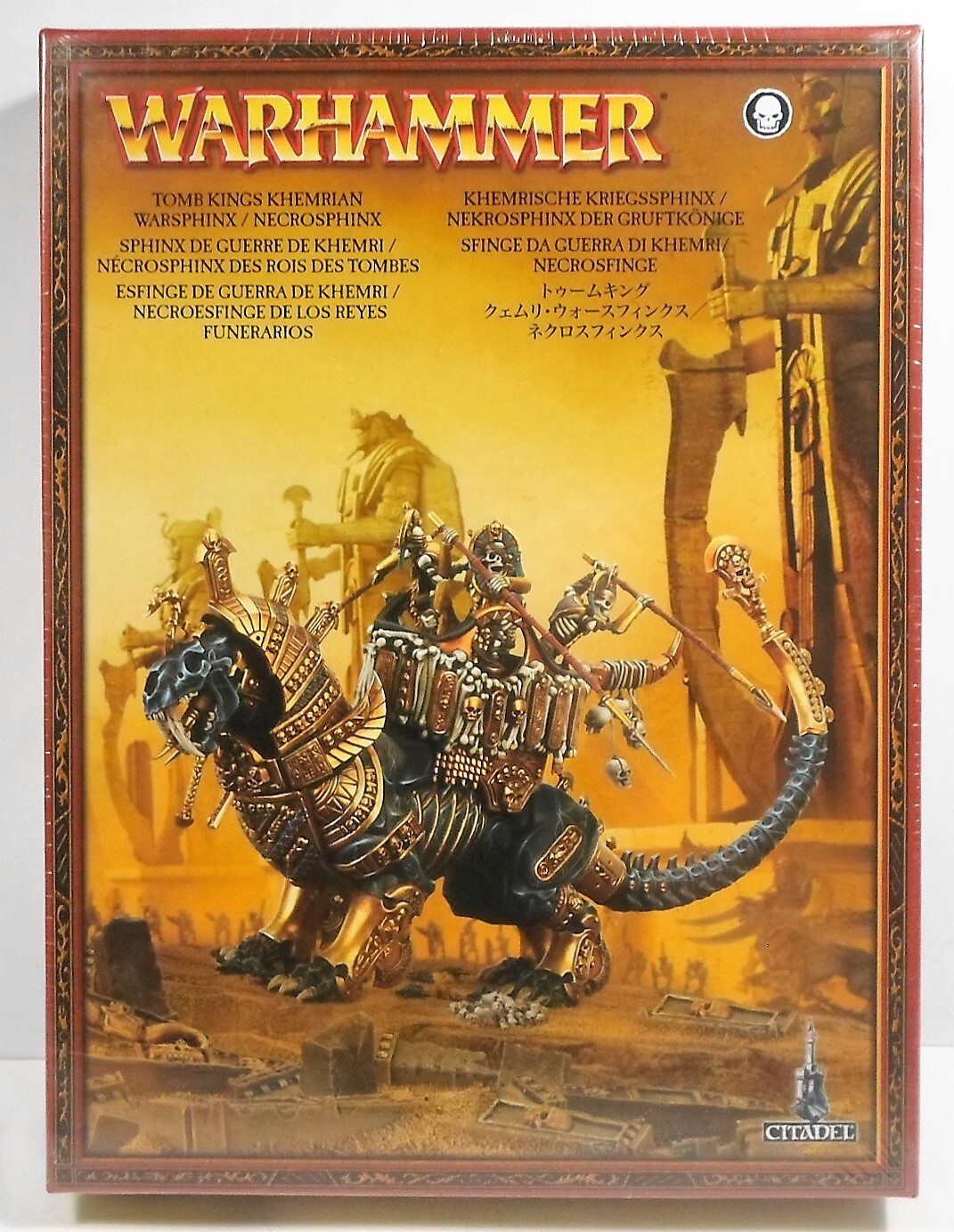 GAMES 2010 WARHAMMER TOMB KINGS KHEMRIAN WARSPHINX NECROSPHINX