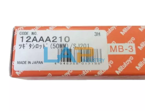 New For Mitutoyo 12AAA210 Extension Rod (50mm) Description : Extension rod 50mm