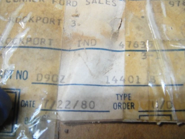 Nuevo de Lote Antiguo Ford 1979 T-Bird Thunderbird LTDll Mercury Cougar Arnés de Cableado Principal con Aire Acondicionado Foto 3 de 4