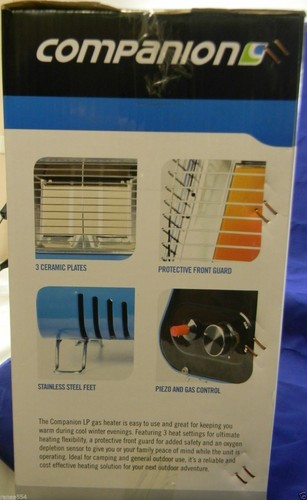 Portable Gas LPG Heater Camping Outdoor CARAVAN Camper COMP232 Companion PARTS - Picture 3 of 4