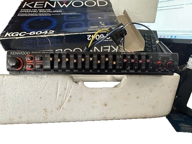 Los procesadores de señal de audio de coche Kenwood Crossover