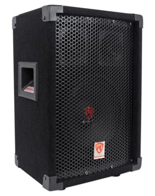 Rockville RSG8 8  300 Watt 2-Way 8-Ohm Passive DJ/Pro PA Speaker, Pole Mountable