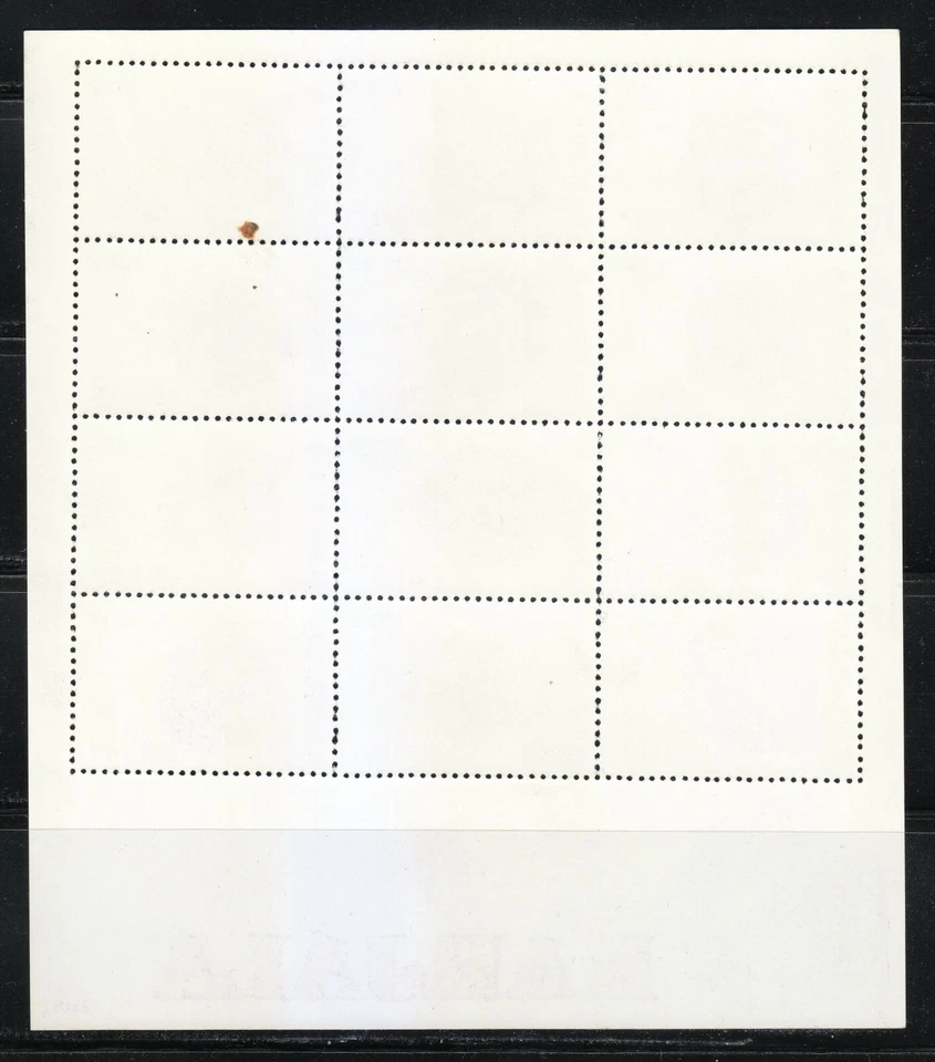 Miniature sheet of 12 MNH stamps 1997 European Coins / KLB / Money - Image 2 of 2