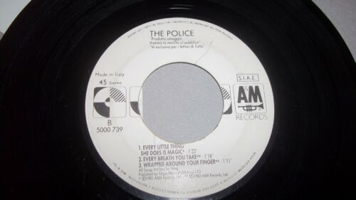 THE POLICE - EVERY BREATH YOU TAKE - 45 GIRI - MADE IN ITALY - NO COVER - Foto 3 di 3