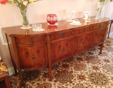 Yew wood sideboard by GT Rackstraw