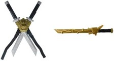 Brand New Dragon Stealth Ninja Weapon Set Costume Accessory