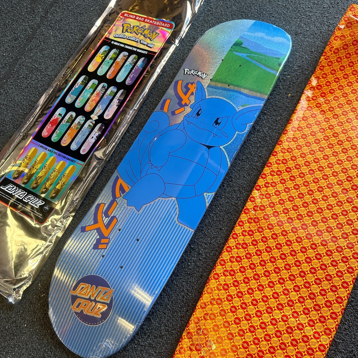 Santa Cruz X Pokemon Blind Bag Collectable Skateboard Deck Santa Cruz X Pokemon Blind Bag Collectable Skateboard Deck