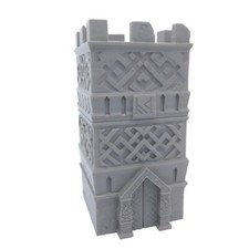 Dwarven Tower 3D Wargaming terrain FOR WFB, AoS, LOTR SCENERY PRINTED