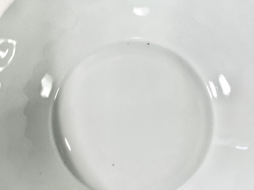 Bernardaud Myosotis Limoges Curved Tureen With Lid Bowl - Picture 8 of 11