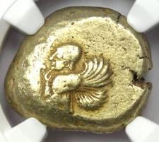 Mysia Cyzicus EL Stater Siren Electrum Coin 550 BC (Kyzikos) - Certified NGC VF
