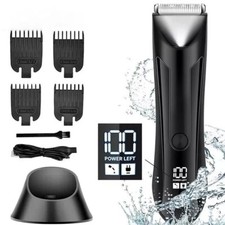 Groin Hair Trimmer for Men Ball Pubic Body Hair Shaver Father's day gift Dad
