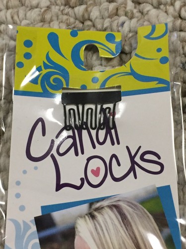 NUOVO Candi Locks Clip-in on Fermaglio per Capelli in Piuma (Nuovo) Accessori Capelli Extension - Foto 4 di 5