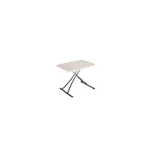 Lifetime 28240 Height Adjustable Folding Personal Table 30 By 20 Lifetime 28240 Height Adjustable Folding Personal Table 30 By 20 Inch Almond