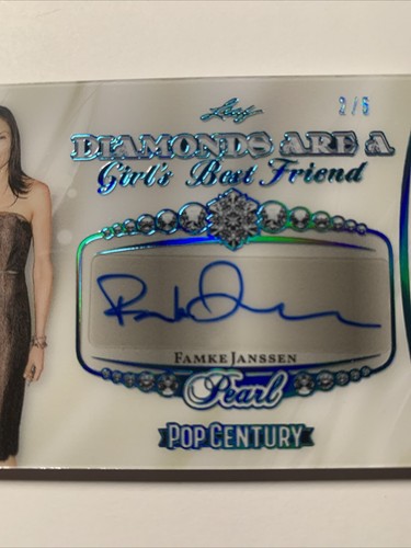 2024 Leaf Pop Century Pearl Famke Janssen Auto Diamonds Are A Girls Best 2/5 - Bild 4 von 6