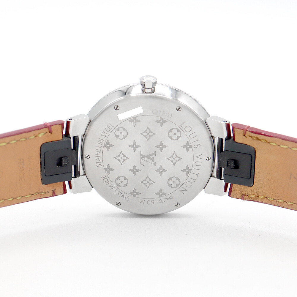 LOUIS VUITTON 時計　Q1E01 LOUIS VUITTON Tambour Slim GM Monogram Q1E01 8P Diamond Men