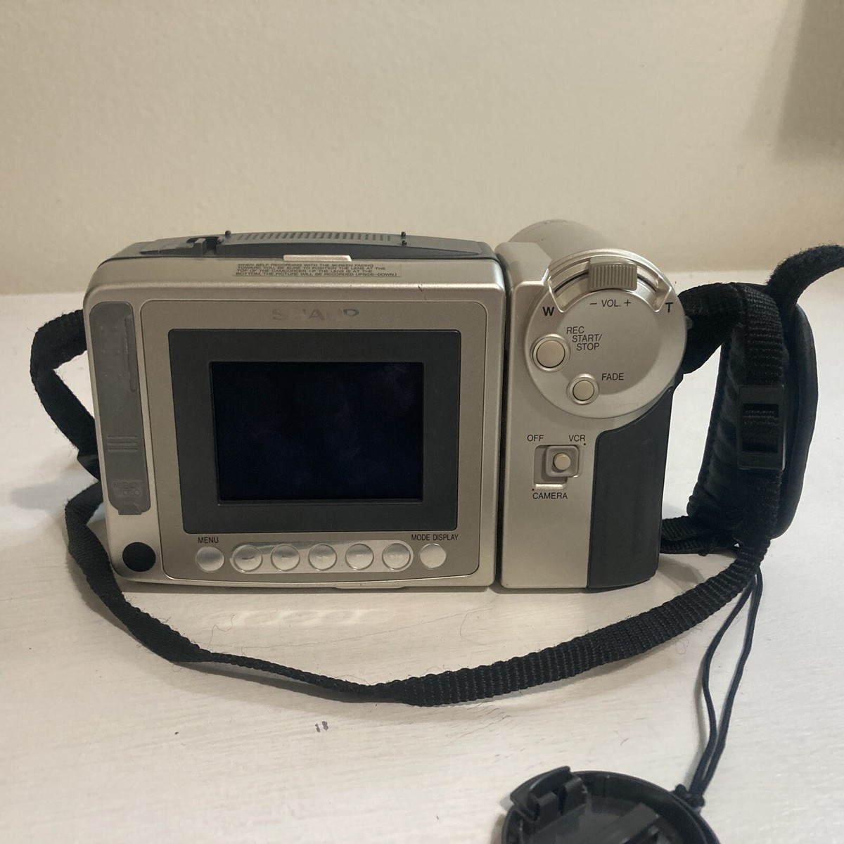 動作品　SHARP 液晶VIEWCAM video8 VL-EL300 Sharp Viewcam VL-E630U Camcorder Video 8 Handheld LCD Screen