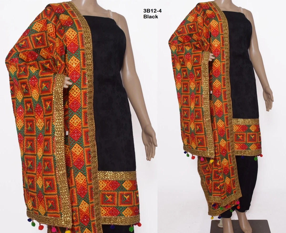 Aggregate 228+ dupatta for black suit latest