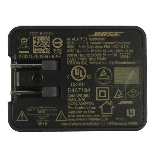 Bose SoundLink Mini II BLACK Charging Cradle 416912&Adapter 5V 1.6A - Picture 3 of 5