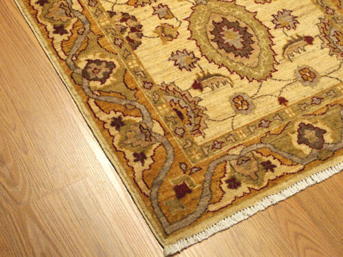 2.6 x 10.4 Handmade High Quality Ziegler Runner _Veggie Dyed Hand Spun Fine Wool - Picture 10 of 12