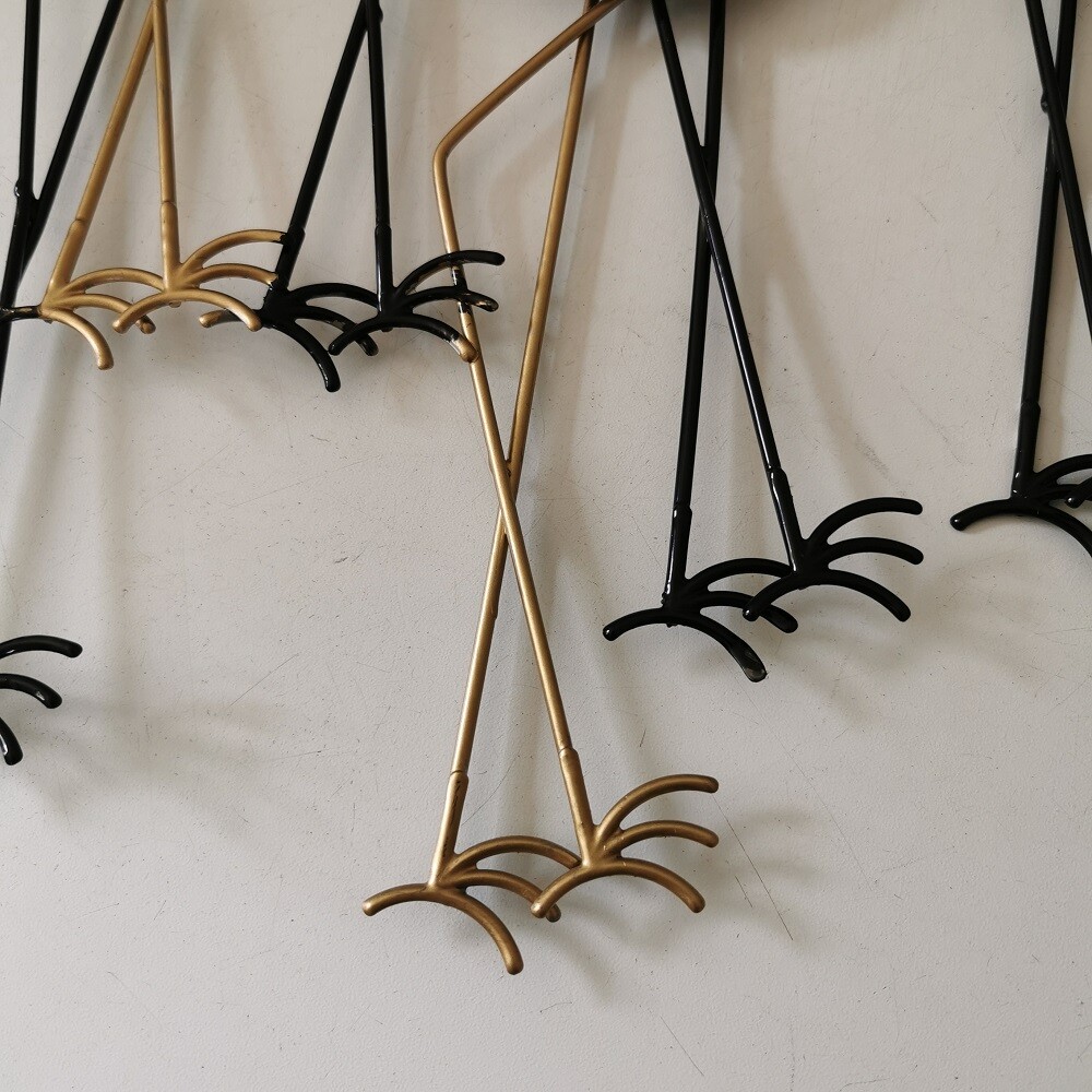 Large 16 Wading Birds Metal Wall Art eBay