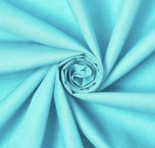 5 Yard Sea Green  Cotton Fabric 60” Width