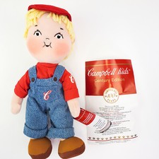 Campbell Soup Kids 100TH Anniversary Doll 2004 Century Edition Boy