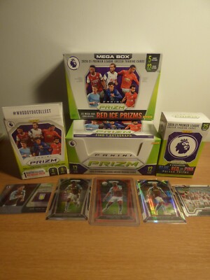 Panini Prizm Premier League Football Cards 2020/2021 Aston Villa Rare Parallel