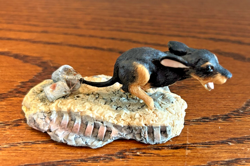 Vintage 1983 Lowell Davis 225240 Headed Home Dog Figurine RFD America - Picture 1 of 6