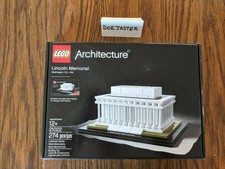 lincoln memorial lego set