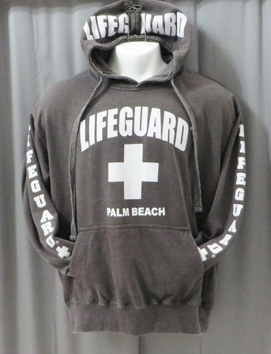 Palm Beach LIFEGUARD Gray Pullover 