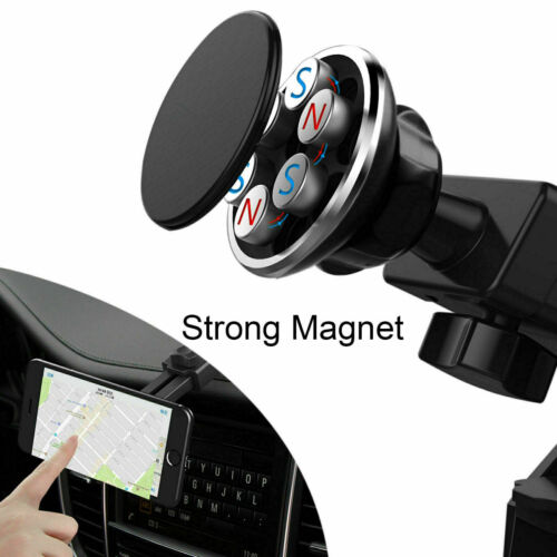 Magnetic Car Mount 360° Windshield Dashboard Holder Universal For Cell Phone US - Picture 2 of 37