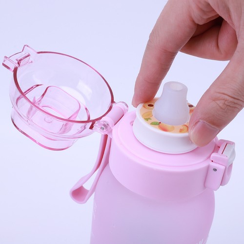 600-1000 ml Gym Fitness Krug motivierende Trinkflasche für Jungen und Mädchen - Bild 58 von 131